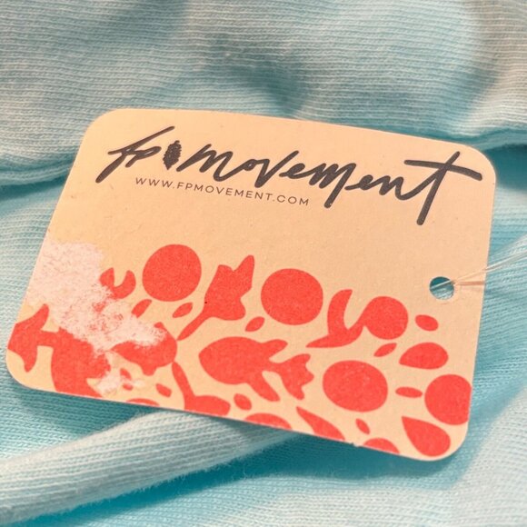 NEW Free People Womens Long Sleeve Tee Size M All Star Layer Oversize Poolside - Picture 4 of 16